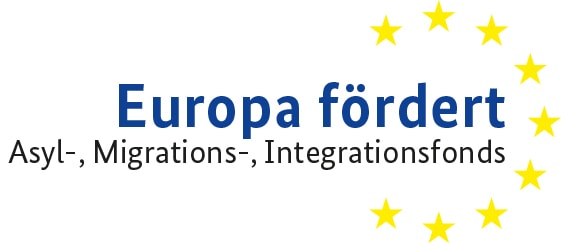 Logo des Europäischen Asyl-, Migrations- und Integrationsfonds