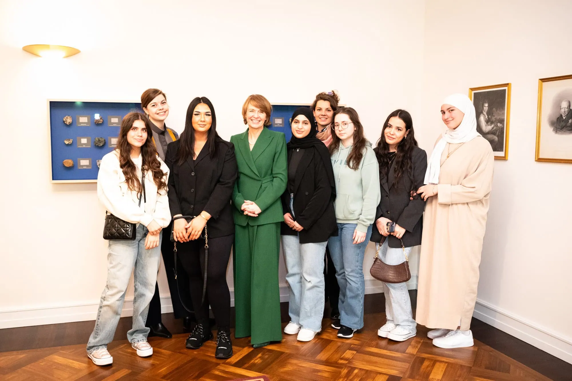 Elke Büdenbender Zukunftstag Girls’ Day im Schloss Bellevue